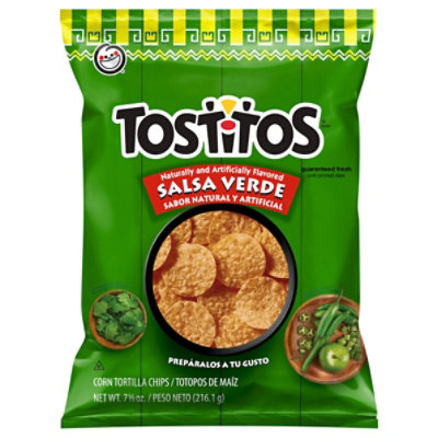 TOSTITOS Tortilla Chips Salsa Verde - 7.6 Oz - Image 3