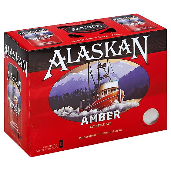 Alaskan Amber In Cans - 12-12 Fl. Oz.