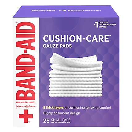 BAND-AID Gauze Pads Small - 25 Count - Image 3