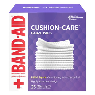 BAND-AID Gauze Pads Small - 25 Count - Image 3