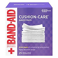 BAND-AID Gauze Pads Small - 25 Count - Image 1