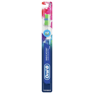 Oral-B Indicator Color Collection Toothbrush Soft - Each - carrsqc