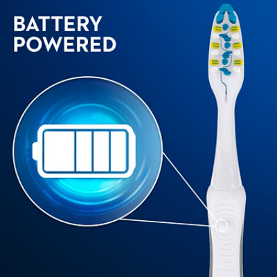 Oral-B Pulsar Whitening Battery Powered Toothbrush Medium - Each - Image 8