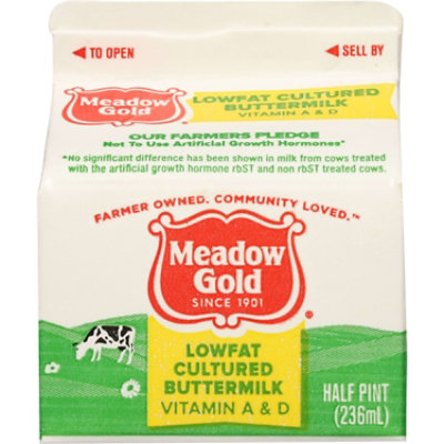 Meadow Gold Dairy 1% Buttermilk - 8 Oz