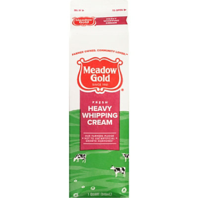 Meadow Gold 36% Dairy Cream Heavy Whipping Cream - 1 Quart