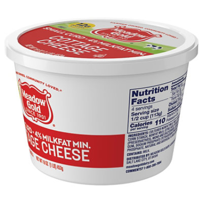 Meadow Gold Small Curd Cottage Cheese - 16 Oz - Image 4