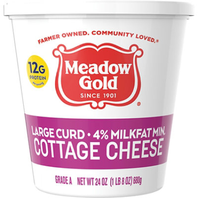 Meadow Gold 4% Small Curd Cottage Cheese - 16 Oz - Image 1