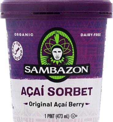 Sambazon Acai Sorbet - 1 Pint - Image 2