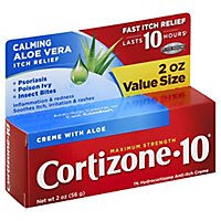 Cortizone 10 Creme - 2 Oz - Image 1