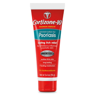 Cortizone 10 Anti-Itch Lotion Maximum Strength for Psoriasis - 3.4 Oz - Image 2