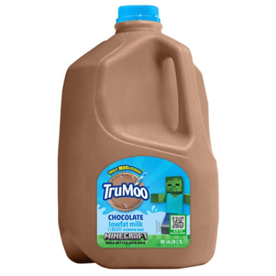 TruMoo Chocolate 1% Lowfat Milk Plastic Bottle - 1 Gallon - Image 1