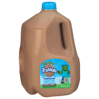 TruMoo Chocolate 1% Lowfat Milk Plastic Bottle - 1 Gallon - Image 2