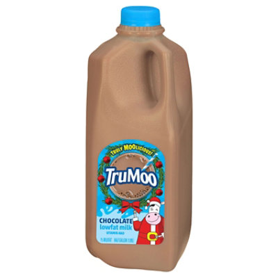 TruMoo Chocolate 1% Lowfat Milk Plastic Bottle - 0.5 Gallon - Image 5