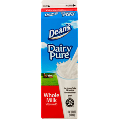DairyPure Whole Milk With Vitamin D - 1 Quart