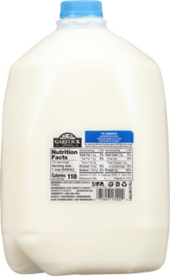 Garelick Farms 1% Lowfat with Vitamin A and D Milk Jug - 1 Gallon - Image 8