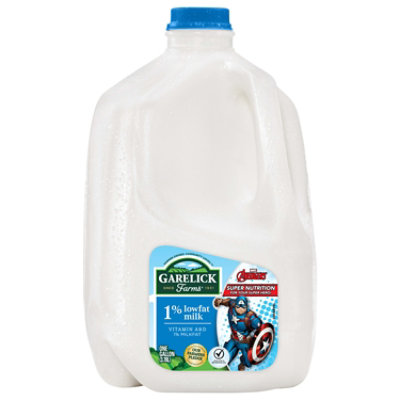 Garelick Farms 1% Lowfat with Vitamin A and D Milk Jug - 1 Gallon - Image 1