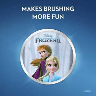 Oral B Kids Toothbrush Battery Powered Kids 3+ Disneys Frozen Soft Bristles - Each - Image 5