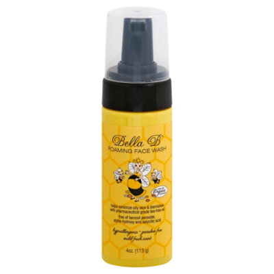 Bella B Foaming Face Wash Bottle - 4 Oz
