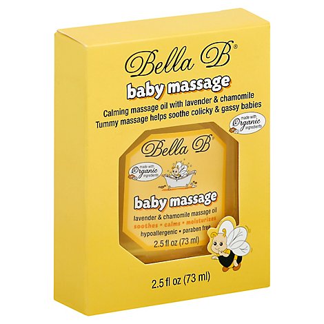 Bella B Baby Massage Oil Bottle - 2.5 Oz
