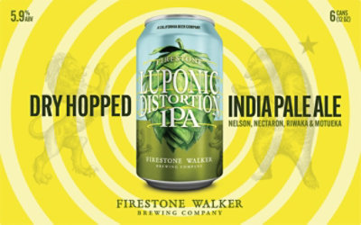 Firestone Walker Luponic Distortion Beer IPA Cans - 6-12 Fl. Oz. - Image 2