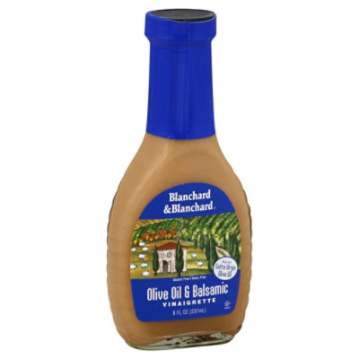Blanchard & Blanchard Salad Dressing Balsamic Low Fat - 8 Oz - jewelosco