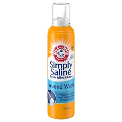 ARM & HAMMER Simply Saline Wound Wash For Wound Irrigation Spray Bottle - 7.4 Oz - Image 3