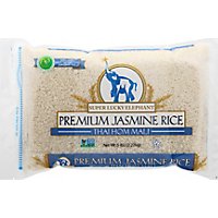 Super Lucky Elephant Rice Jasmine Long Grain Fragrant - 5 Lb - Image 2