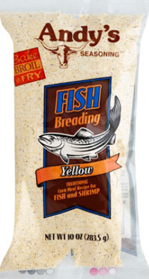 Andys Seasoning Breading Fish Yellow - 10 Oz - Image 2