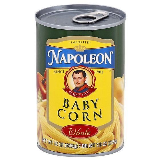 Napoleon Corn Baby Whole - 15 Oz
