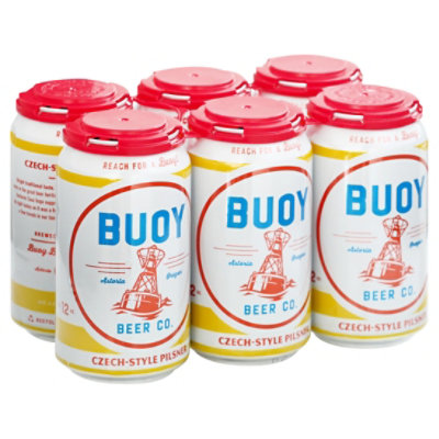 Buoy Czech Pilsner In Bottles - 6-12 Fl. Oz. - Image 1