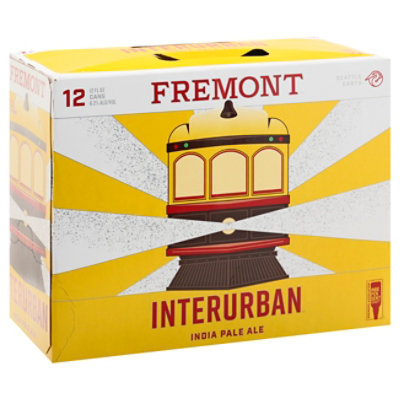 Fremont Brewing Interurban IPA In Cans - 12 - 12 Fl. Oz. - Image 1