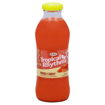 Grace Tropical Rhythms Juice Mango Carrot Bottle - 16 Fl. Oz. - Image 3