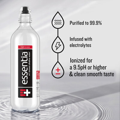 essentia Drinking Water Ionized - 23.4 Fl. Oz. - Image 2