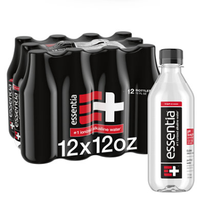 essentia Drinking Water Purified Ionized Hydration - 12-12 Fl. Oz. - Image 2