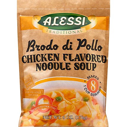 Alessi Chicken Noodle Soup - 6 Oz - Image 2