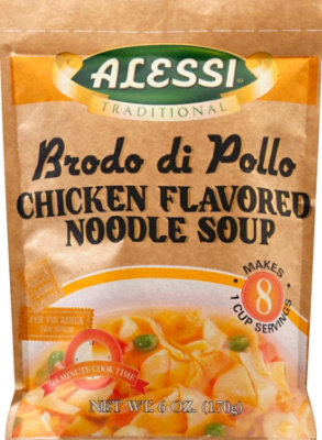 Alessi Chicken Noodle Soup - 6 Oz - Image 2