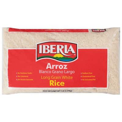 Iberia Rice Enriched Long Grain Bag - 5 Lb - Image 3