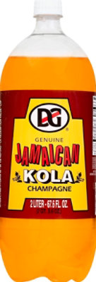 DG Genuine Jamaican Soda Kola Champagne Bottle - 67.6 Fl. Oz. - Image 2