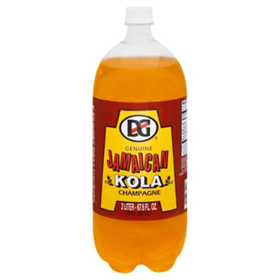 DG Genuine Jamaican Soda Kola Champagne Bottle - 67.6 Fl. Oz. - Image 1