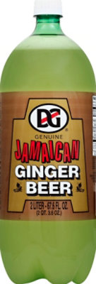 DG Genuine Jamaican Soda Ginger Beer Bottle - 67.6 Fl. Oz. - Image 2