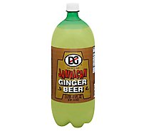 DG Genuine Jamaican Soda Ginger Beer Bottle - 67.6 Fl. Oz.