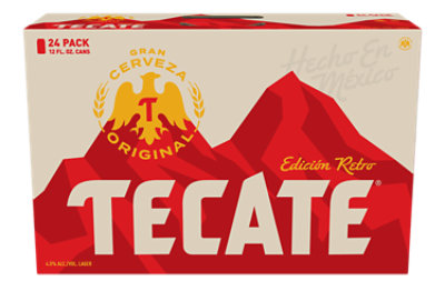 Tecate Original Mexican Lager Beer Cans - 24-12 Fl. Oz. - Image 3