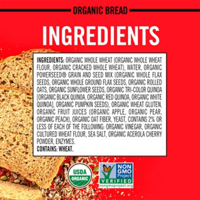 Daves Killer Bread Powerseed Seeded Organic Bread 1g Sugar per Slice 25 Oz Loaf - Image 6