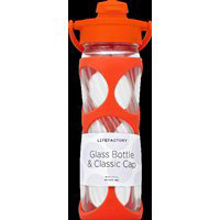 Lifefactory Glass Bottle With Flip - 16 Oz
