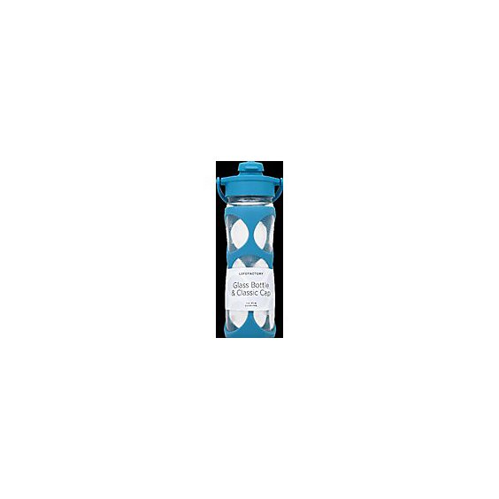 Lifefactory Glass Bottle With Flip - 16 Oz