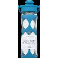 Lifefactory Glass Bottle With Flip - 16 Oz