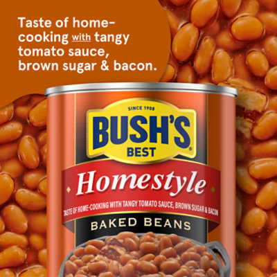 Bush's Homestyle Baked Beans - 8.3 Oz - Image 2