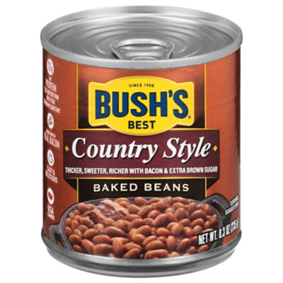 BUSH'S BEST Country Style Baked Beans - 8.3 Oz - Image 4