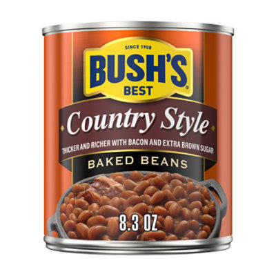 Bushs Beans Baked Country Style - 8.3 Oz