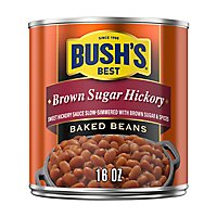 BUSH'S BEST Brown Sugar Hickory Baked Beans - 16 Oz - Image 1
